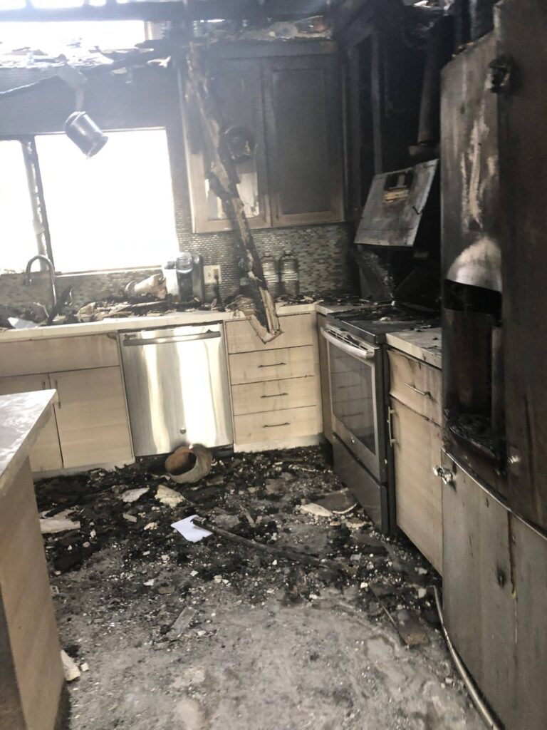 fire damage in Delray Beach