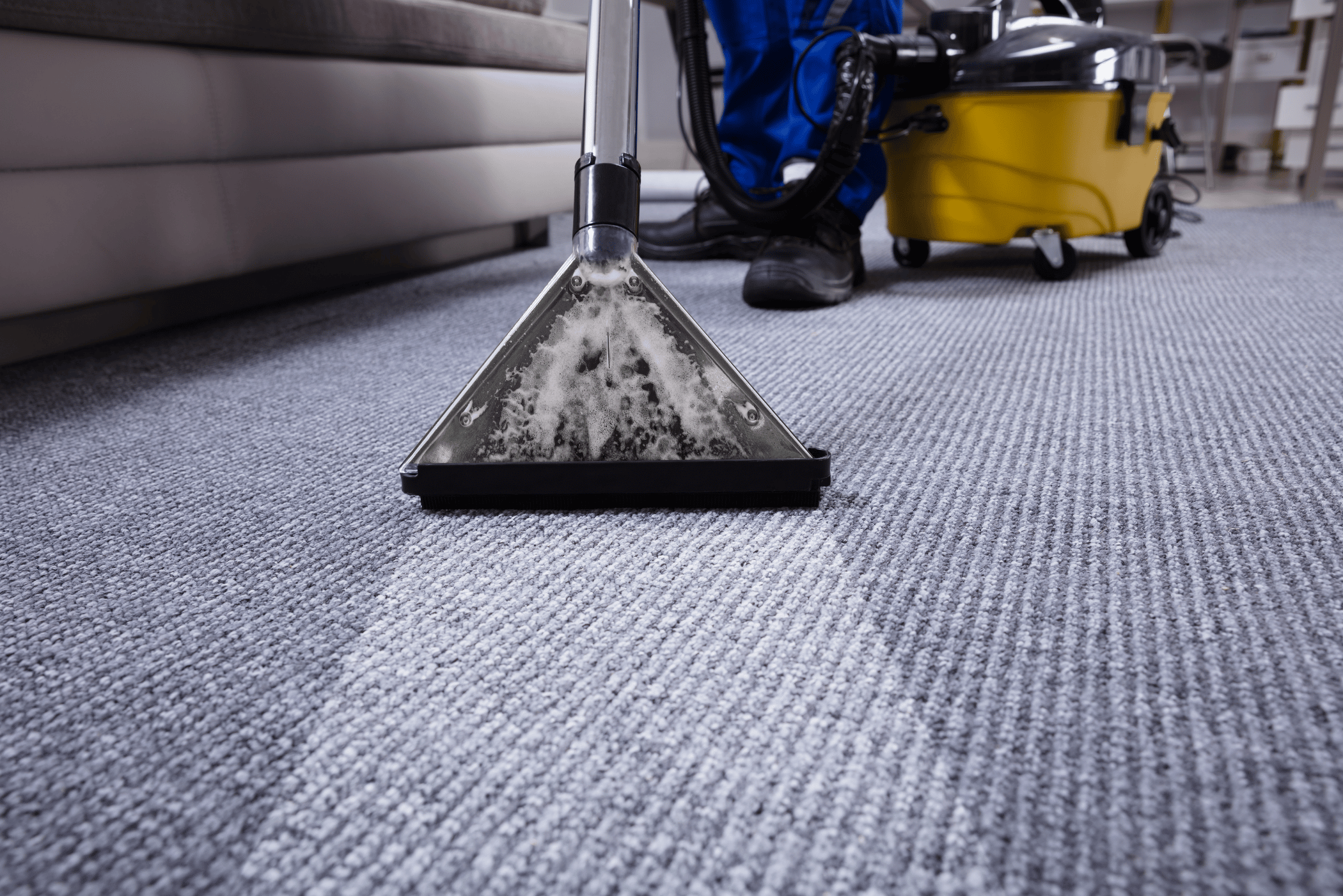 how to treat water damage on carpet