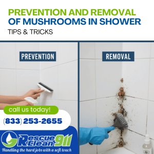 Prevention and Removal of Mushrooms in Shower