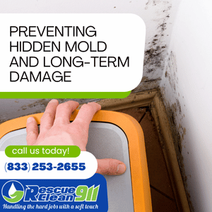 water damage can cause molds in walls