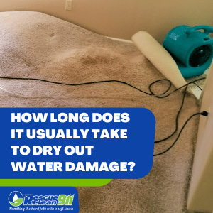 how to restore water damage