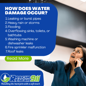 insurance provider for water damage inspection