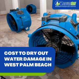water damage restoration costs in west palm beach