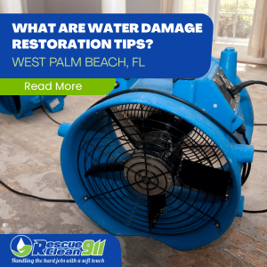 water damage restoration tips west palm beach
