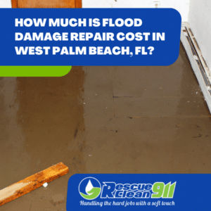 Flood Damage repair costs west palm beach