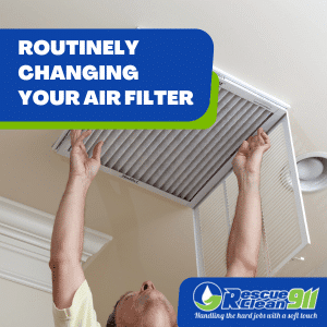 how to change air filter