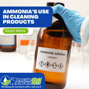 using bleach is not advisable to eliminate mold