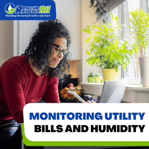 bubbling paint is one sign of water damage