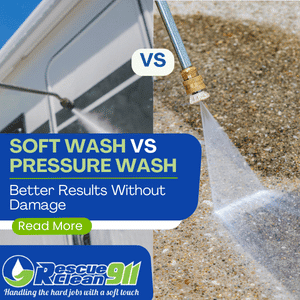 soft wash vs pressure wash