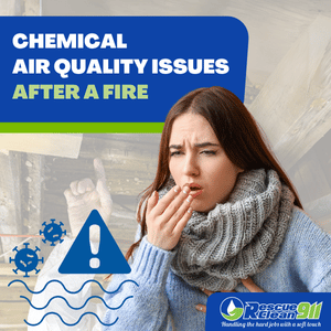 Chemical Air Quality Issues After a Fire