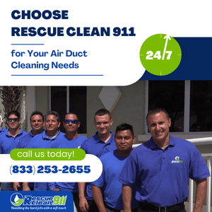 Rescue Clean 911 for Your Air Duct Cleaning Needs