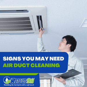 Signs You May Need Air Duct Cleaning 