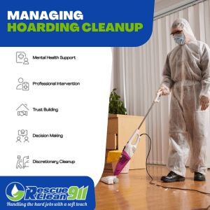 hoard animals clean up