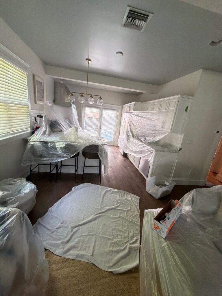 HVAC registers cleaned throughout the vacation rental